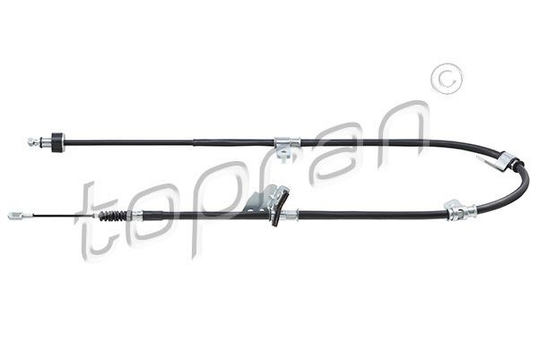 TOPRAN Tautrekk, håndbremse 820 741 Bremsewire TOPRAN Chevrolet CAPTIVA 820 741