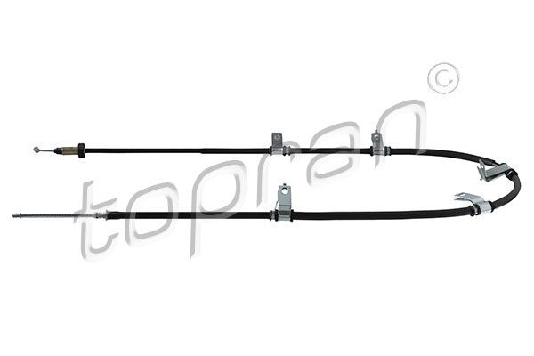 Håndbremsekabel TOPRAN 820 758 TOPRAN 820 758 Parkeringsbremse HYUNDAI SANTA FE 2000