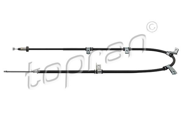 TOPRAN Handbromsvajer 820 759 TOPRAN 820 759 Handbromsvajer VOLVO 240 original