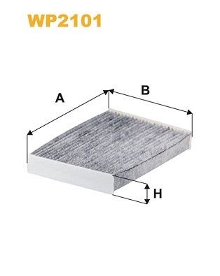 WIX FILTERS Innenraumfilter WP2101 WP2101 Pollenfilter WIX FILTERS RENAULT Kosten