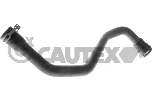 CAUTEX Radiator hose 757869 FORD FIESTA CAUTEX radiator hose 757869