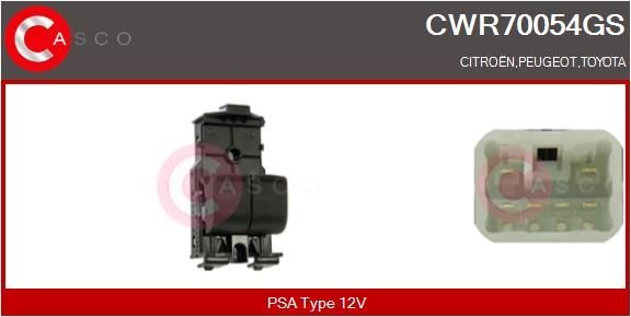 CASCO Interruptor, elevadores dos vidros CWR70054GS Interruptor elevadores dos vidros CASCO URBAN CRUISER CWR70054GS baratos