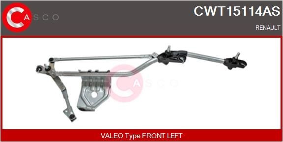 Ruitenwissermechaniek CASCO CWT15114AS CASCO CWT15114AS Ruitenwissermechanisme RENAULT SCÉNIC 2022