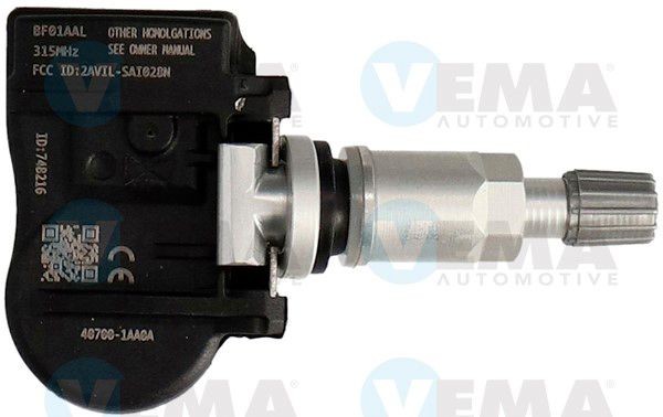 VEMA Wielsensor, controlesysteem bandenspanning (TPMS-sensor) 750023 BMW X3 Wielsensor controlesysteem bandenspanning VEMA 750023