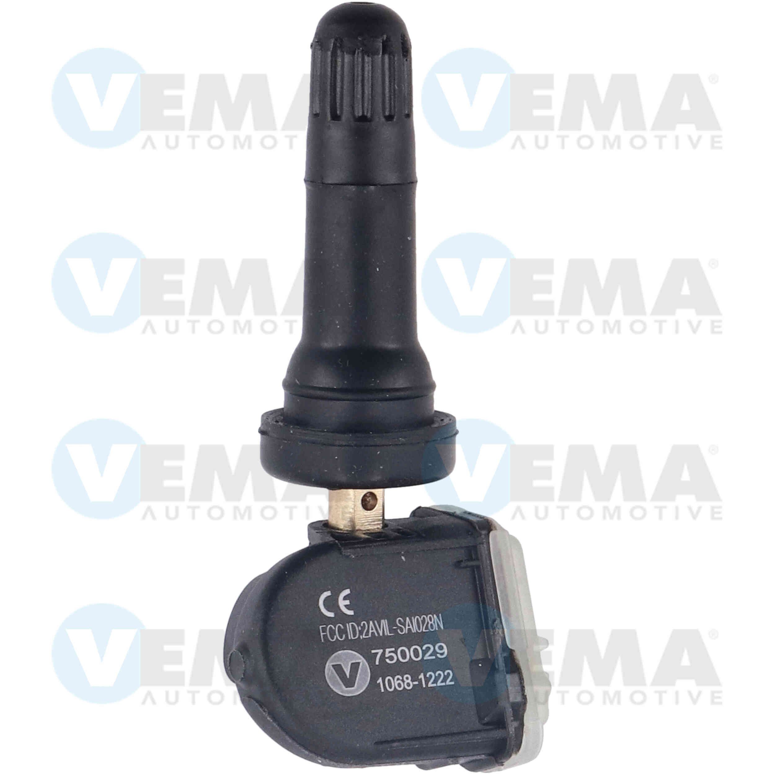 VEMA Hjulsensor, dæktrykkontrolsystem 750029 Hjulsensor dæktrykkontrolsystem VEMA BMW 1-serie 750029