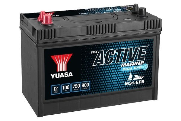 YUASA Batteria M31-EFB YUASA M31-EFB Batteria Messenger Ribaltabile originale prezzo
