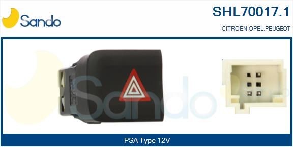 SANDO Διακόπτης φώτων έκτακτης ανάγκης SHL70017.1 SANDO SHL70017.1 Διακόπτης φώτων έκτακτης ανάγκης Partner k9 φθηνά