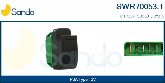 SANDO Interruttore, Alzacristallo SWR70053.1 SWR70053.1 Pulsantiera alzacristalli TOYOTA AYGO SANDO costo