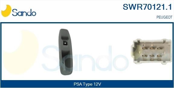 SANDO Bouton de lève-vitre SWR70121.1 SANDO SWR70121.1 Interrupteur lève-vitre Peugeot 208 CC pas cher