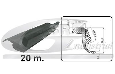 3RG Junta vedante da porta 82618 Junta vedante da porta 3RG 82618 baratos