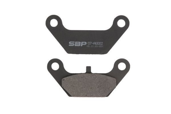 SBP Bremseklosser 07-AG002 Bremseklosser SBP 7-serie 07-AG002 billige