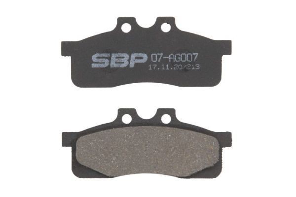 SBP Kit pastiglie freni 07-AG007 07-AG007 costo Pastiglie dei freni SBP BMW Serie 7