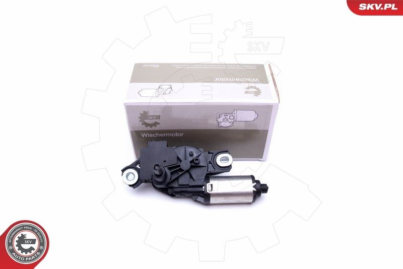 Scheibenwischermotor ESEN SKV 19SKV186 ESEN SKV 19SKV186 VW CADDY 2011 Heckscheibenwischermotor