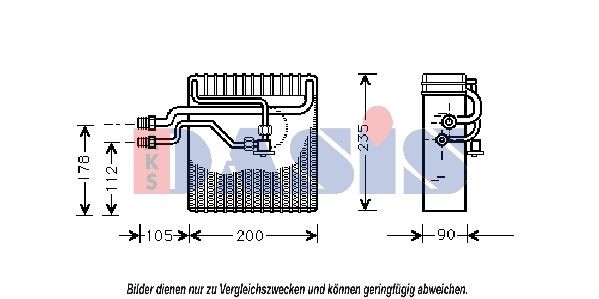 AKS DASIS Airco verdamper 820153N prijs Airco verdamper DAEWOO 820153N AKS DASIS