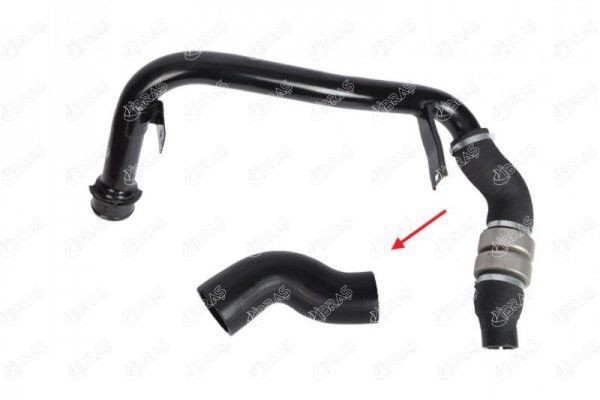 IBRAS Ladeluftslange 14832 Intercooler slange IBRAS 208 14832 billig