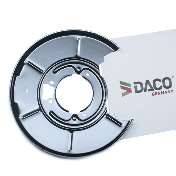 DACO Germany Έλασμα πιτσιλίσματος, δισκόπλακα 610309 DACO Germany 610309 Λαμαρινένιο προστατευτικό BMW Z8 γνήσια