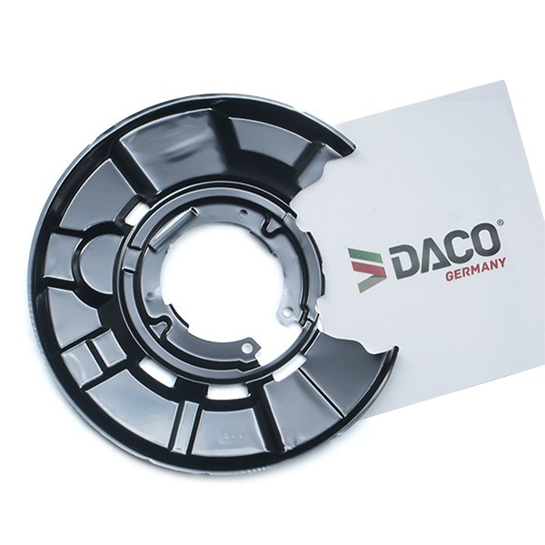 DACO Germany Ochranný plech proti rozstreku, Brzdový kotúč 610317 DACO Germany 610317 Ochranný plech proti rozstreku brzdový kotúč Volvo V60 originálne