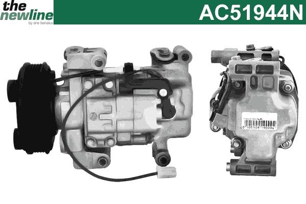 The NewLine AC-kompressor AC51944N The NewLine AC51944N AC pumpe Mazda 5 cr19 originale pris