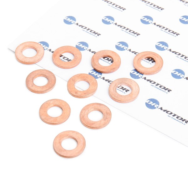 DR.MOTOR AUTOMOTIVE Packningssats, insprutningsmunstycke DRMP58 DR.MOTOR AUTOMOTIVE DRMP58 reparationssats insprutningsmunstycke BMW E92 pris