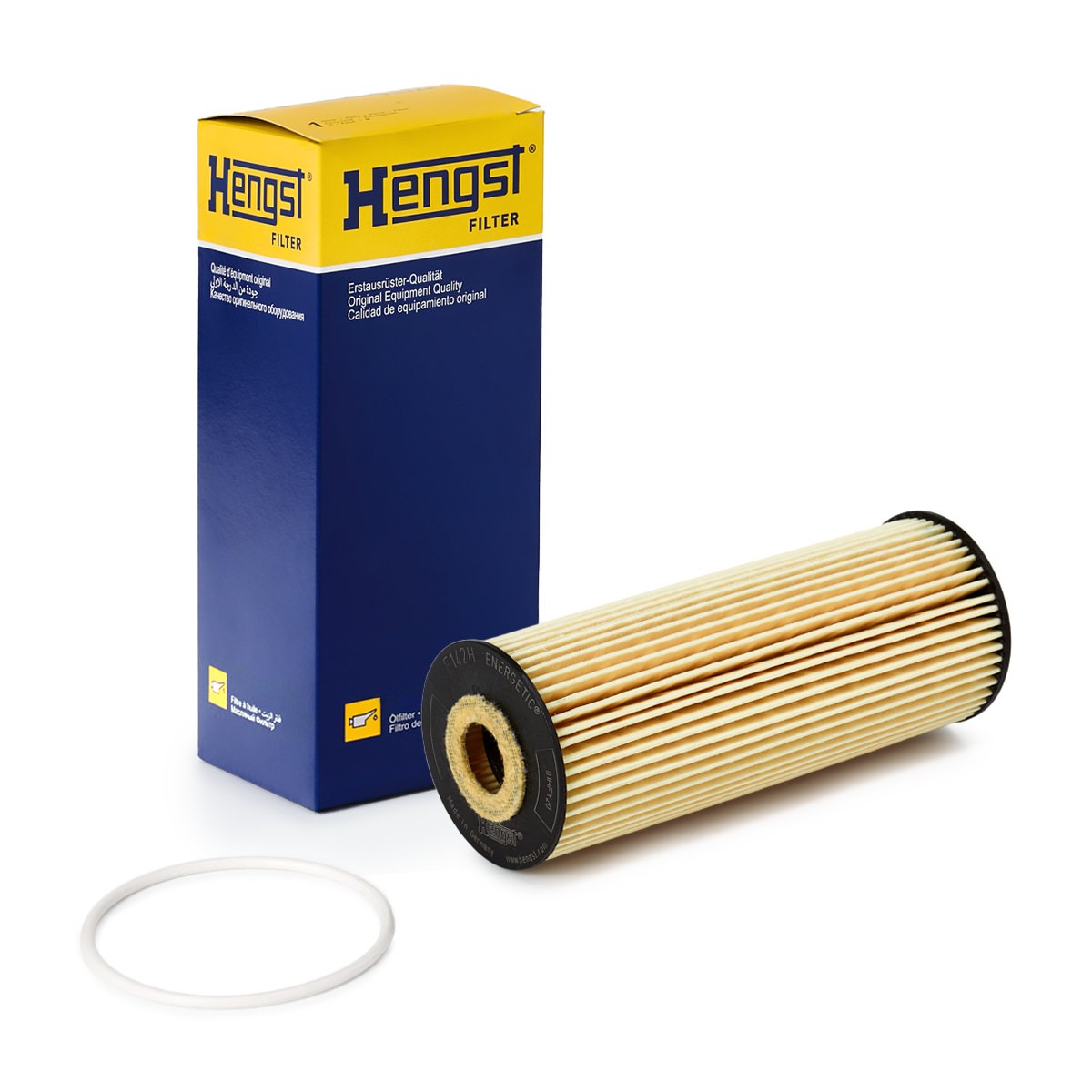 Oliefilter HENGST FILTER E142H D21 HENGST FILTER E142H D21 Oliefilter van de motor SSANGYONG REXTON 2016