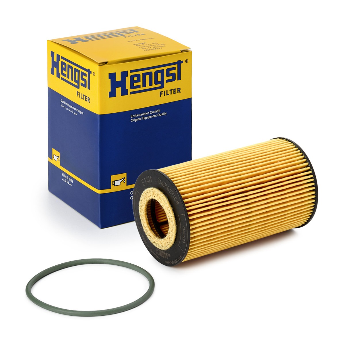 HENGST FILTER Filtro de óleo E14H D77 HENGST FILTER E14H D77 originais Filtro de óleo Porsche Boxster 987 custo