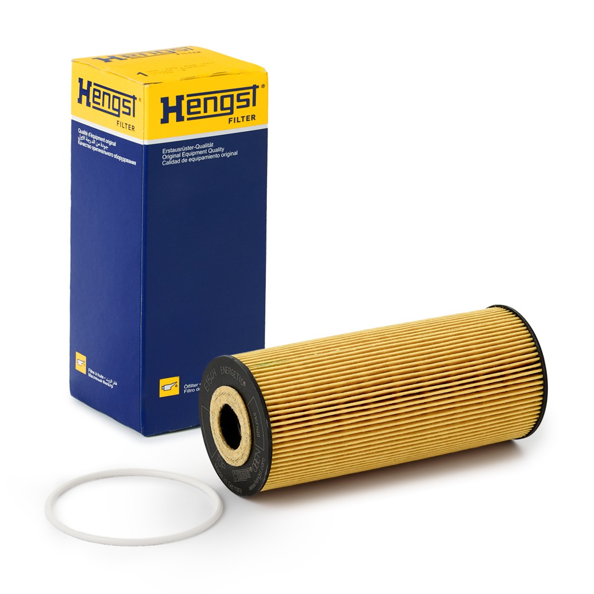 HENGST FILTER Oil filter E154H D48 HENGST FILTER E154H D48 VW Caddy 3 oil filters replacement