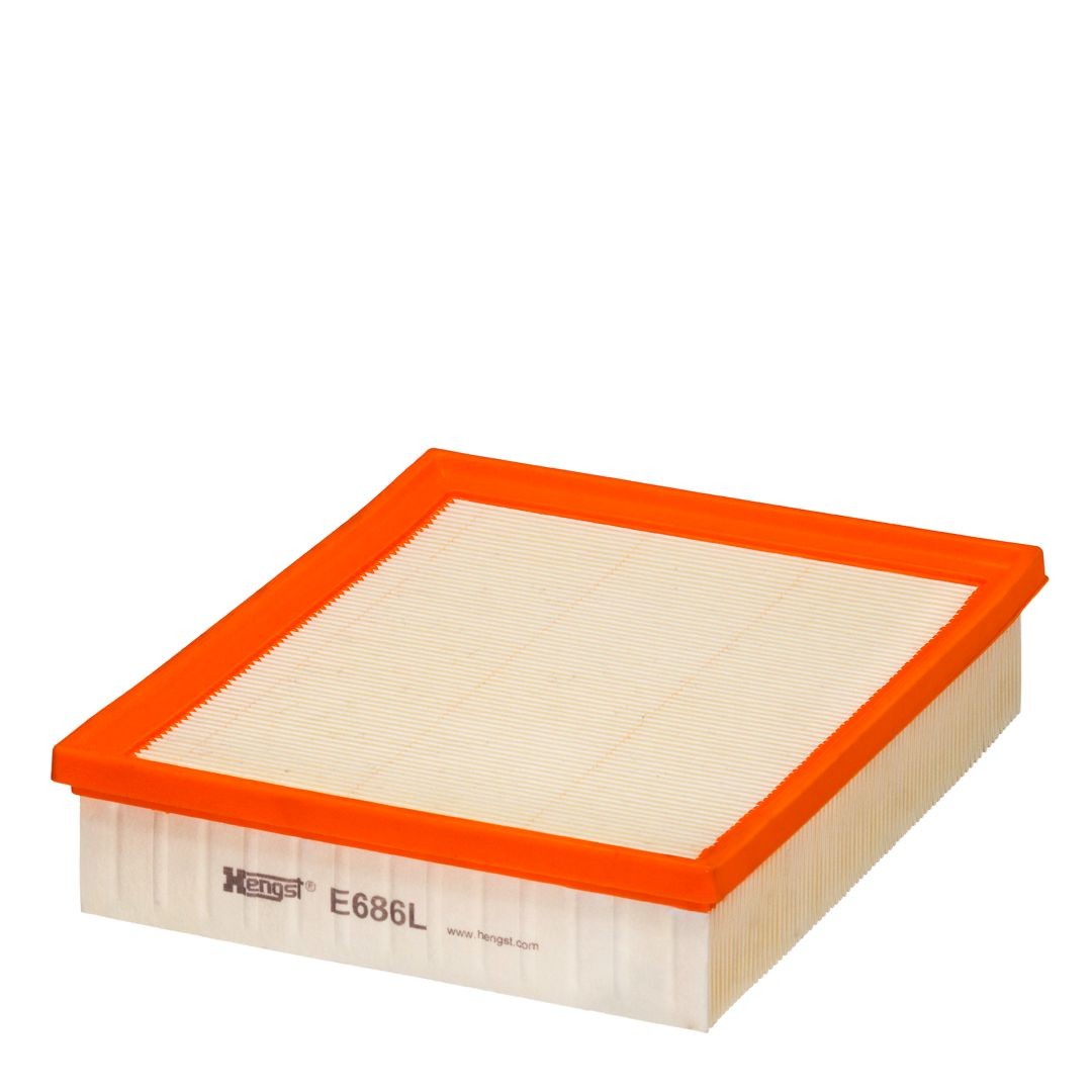 Luftfilter HENGST FILTER E686L HENGST FILTER E686L Motorluftfilter FIAT MULTIPLA 2000