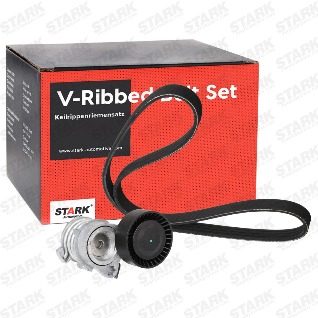STARK Jeu de courroies trapézoïdales à nervures SKRBS-1200787 BMW X4 Kit de courroie d'accessoire STARK SKRBS-1200787