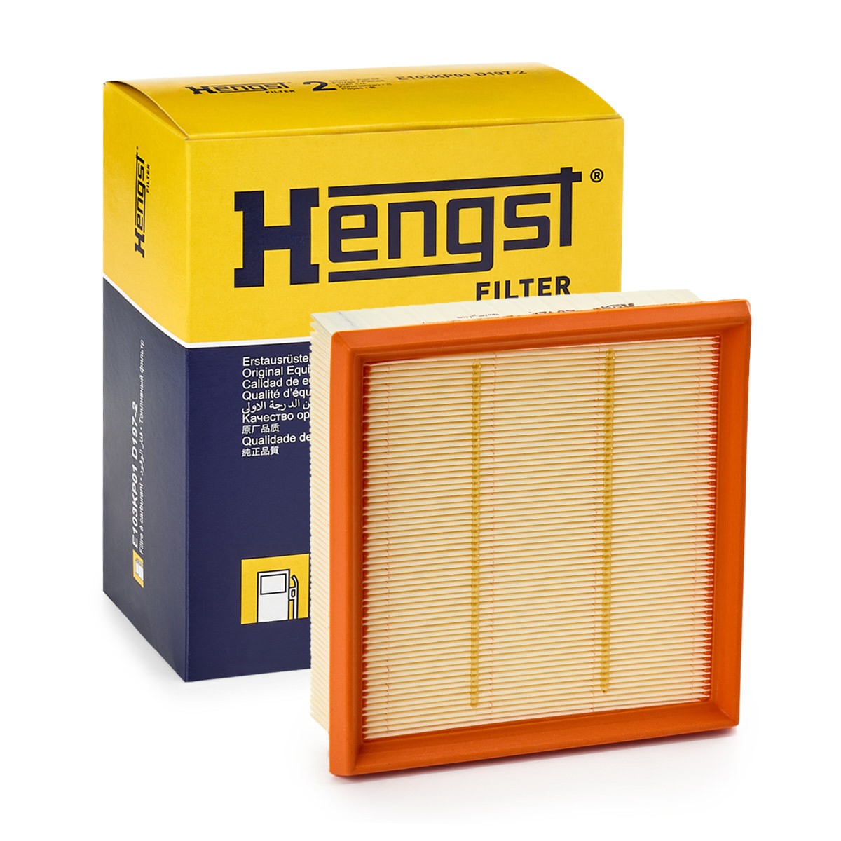 Luftfilter HENGST FILTER E832L HENGST FILTER E832L Luftfilter OPEL CORSA 2017