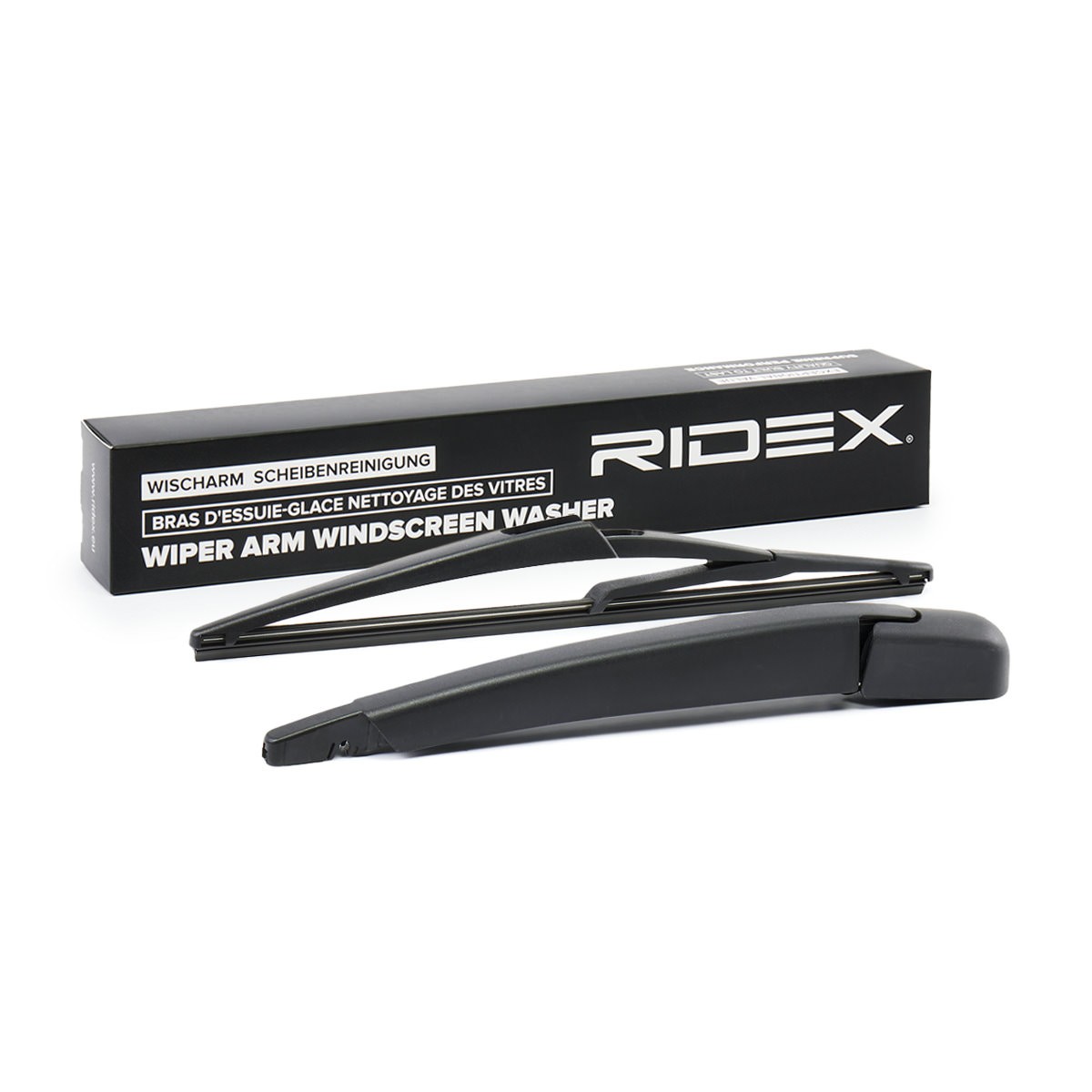 RIDEX Braço de limpa-vidros, limpeza de vidros 301W0256 Braço de limpador de parabrisa RIDEX Nissan PRIMERA 301W0256