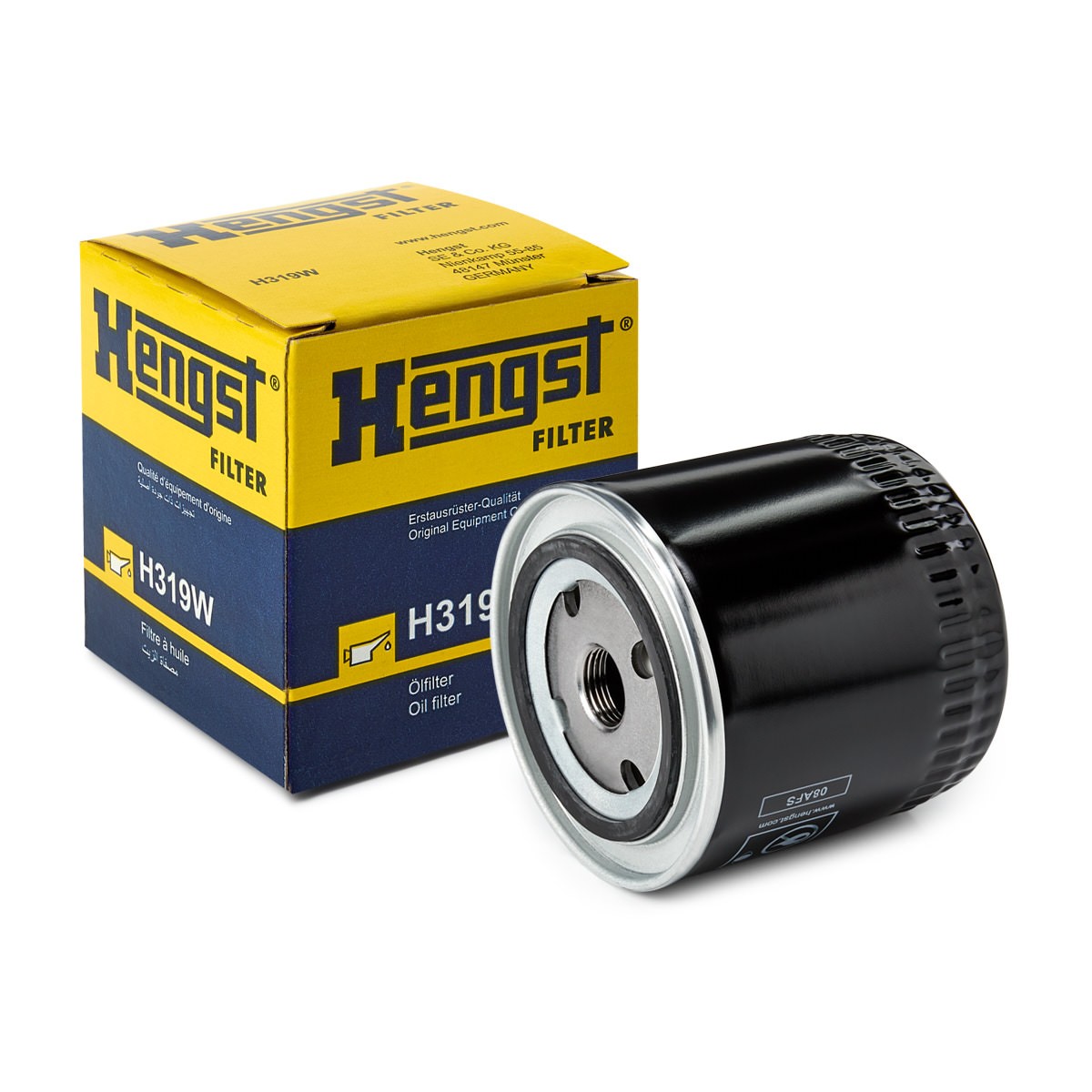 HENGST FILTER Õlifilter H10W01 Õlifilter HENGST FILTER Peugeot BOXER H10W01