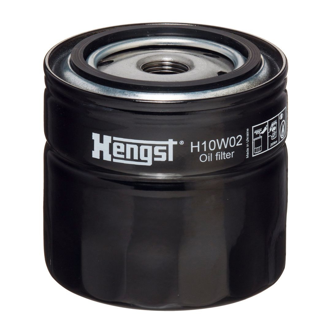 HENGST FILTER Φίλτρο λαδιού H10W02 Φίλτρο λαδιού HENGST FILTER Seat Mii H10W02