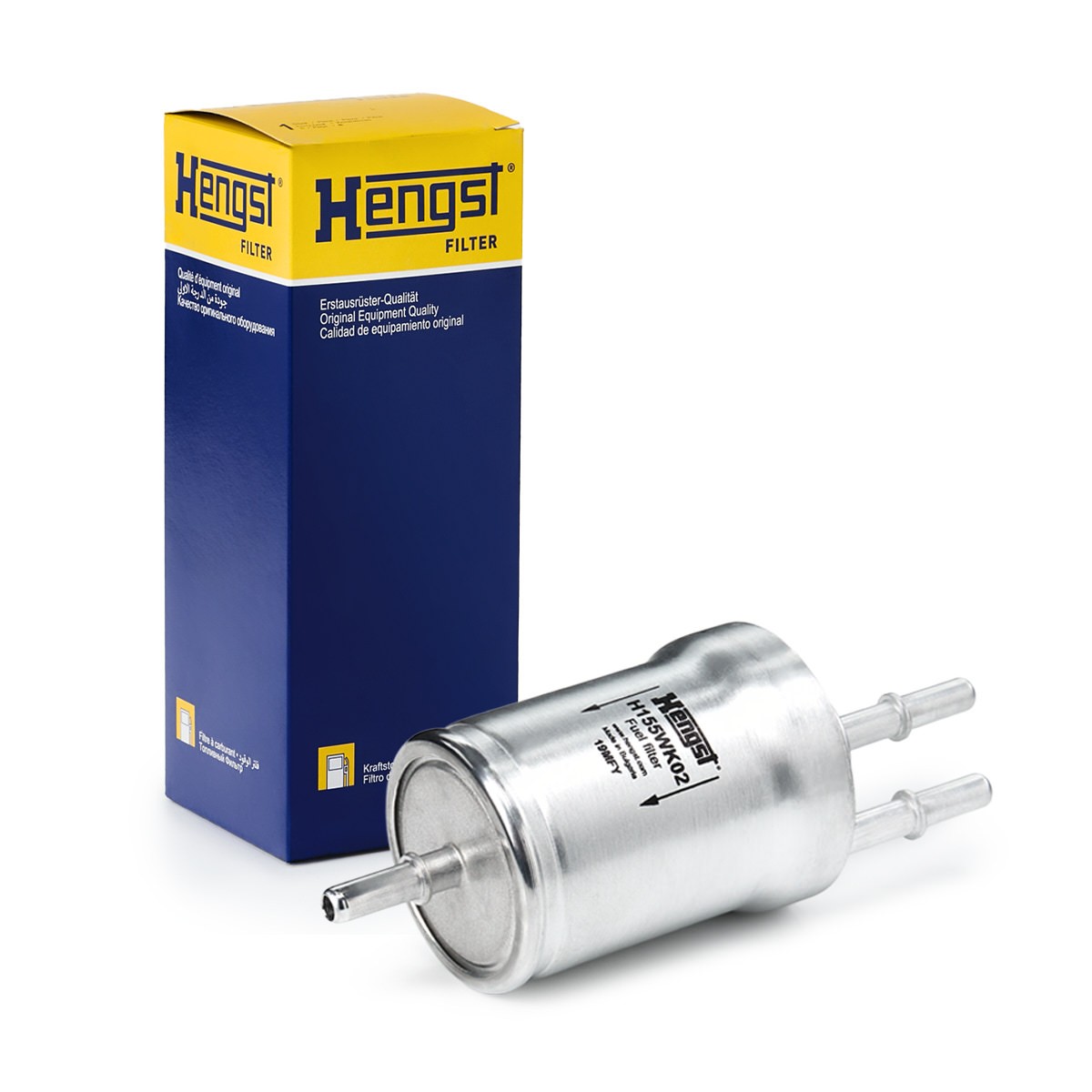 HENGST FILTER Palivový filter H155WK02 Palivový filter HENGST FILTER Audi A6 H155WK02