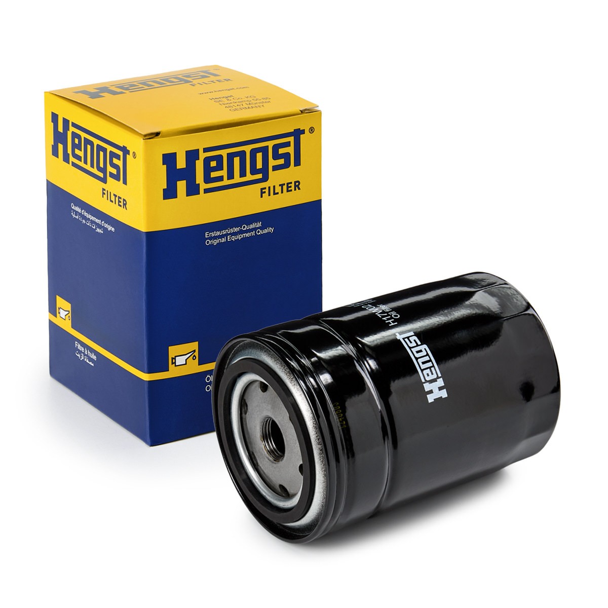 HENGST FILTER Filtro de óleo H17W02 Filtro de óleo HENGST FILTER LAND ROVER H17W02