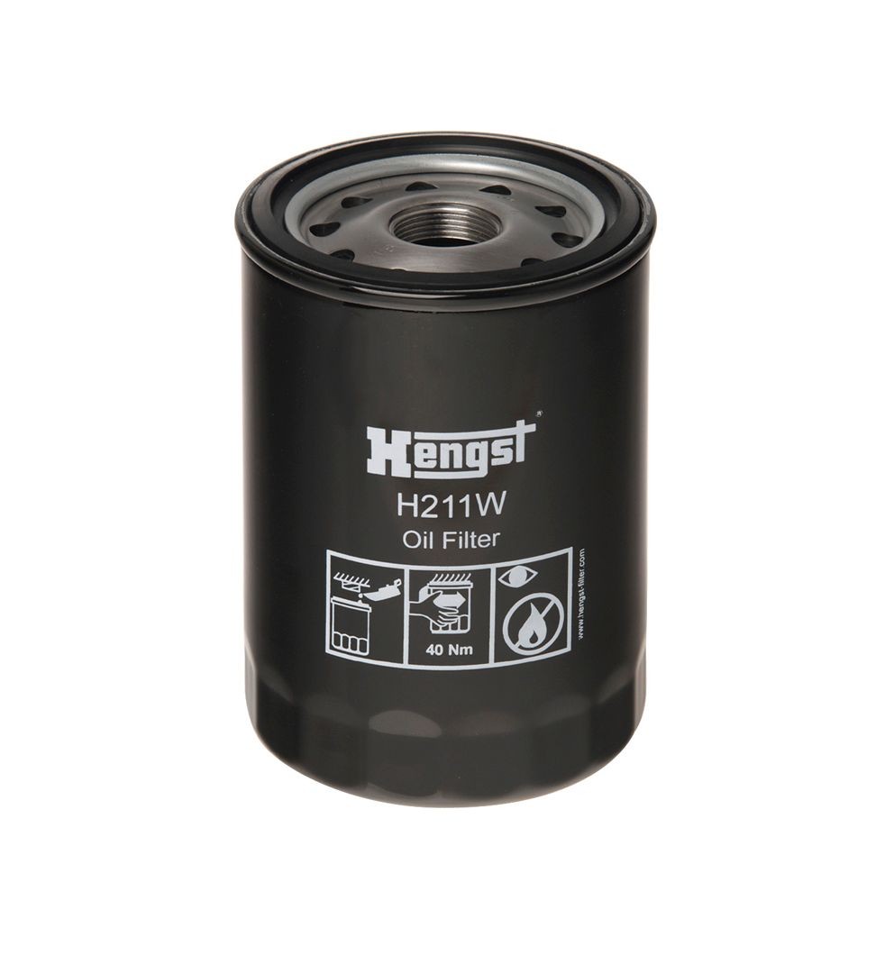 HENGST FILTER Oljefilter H211W H211W HENGST FILTER oljefilter FIAT 500