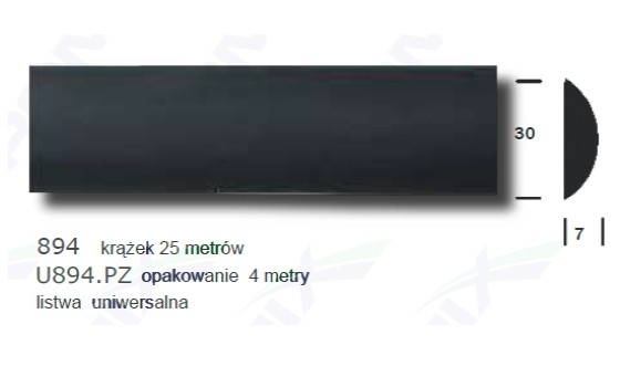 ROMIX Pynte- / beskyttelseslist, dør 894 Beskyttelseslist ROMIX FOCUS 894 billige