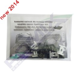 ROMIX Upevňovací element, krat motora 90227 90227 ROMIX Motor- / spodny ochranny kryt Volkswagen lacné