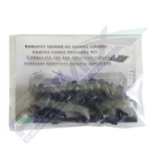 ROMIX Conjunto de grampos, carroçaria 90231 Suporte parachoque Honda TF 90231 ROMIX