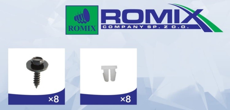 ROMIX Podblatník 91006 Podblatník ROMIX Mercedes-Benz Trieda R 91006