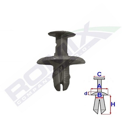 Schubladenblende ROMIX 80102 ROMIX 80102: Friso lateral porta Mazda 3 2021