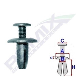 ROMIX Nagl B22091 ROMIX B22091 Støtfanger holder Matrix E140 pris