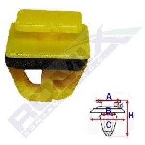 ROMIX Moldings / aizsarguzlika B26969 ROMIX B26969 Apdare aizsarguzlika durvis HYUNDAI i10 III Hatchback (AC3, AI3) lēti