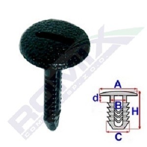 Clips, side- / beskyttelseslister ROMIX C30960 ROMIX C30960 Beskyttelsesliste FORD GALAXY 2001