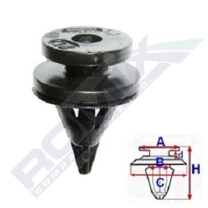 ROMIX Stopper, ehis- / kaitseliist C30961 ROMIX C30961 originaal Ukseliistud Renault Clio 2 Van hind