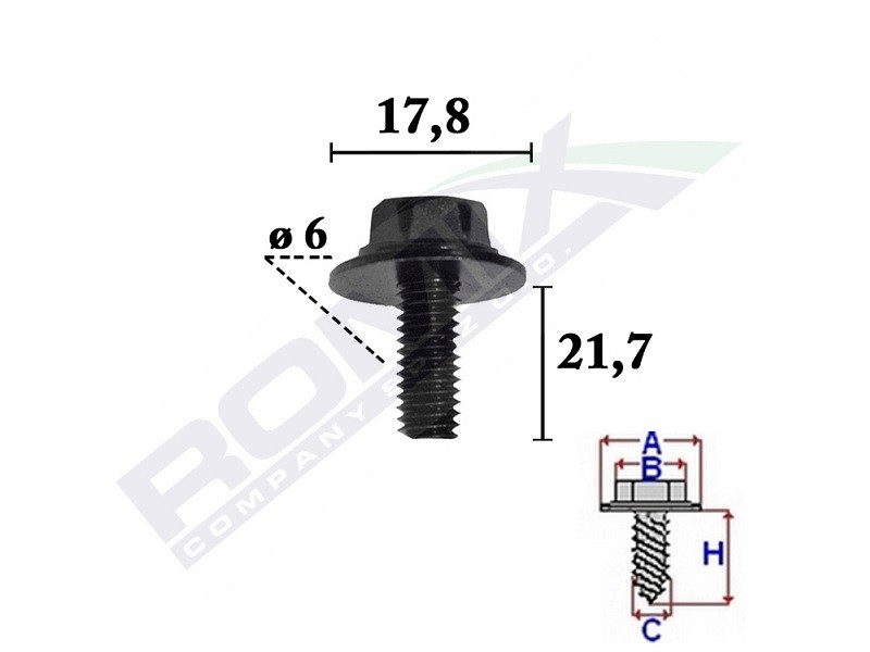 ROMIX Skrue C70350 ROMIX C70350 Skrue