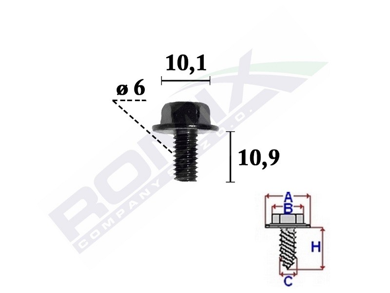 ROMIX Skrue C70367 ROMIX C70367 Skrue