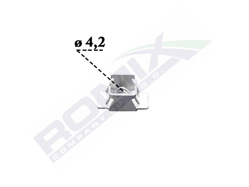 ROMIX Clip, bumper C70375 Carrosserie CHEVROLET Sail Sedan: Clip, bumper ROMIX C70375