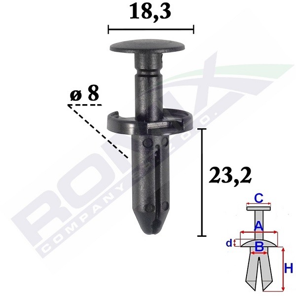 ROMIX Clip, Fregio / Modanatura protettiva C70562 ROMIX C70562 Modanatura portiera Jeep Wrangler TJ originali prezzo