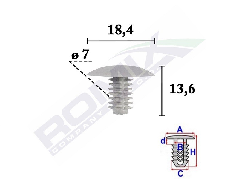 ROMIX Clip C70585 ROMIX C70585 Clip