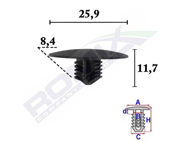 Schubladenblende ROMIX C70603 ROMIX C70603 Friso lateral porta MITSUBISHI PAJERO 2020